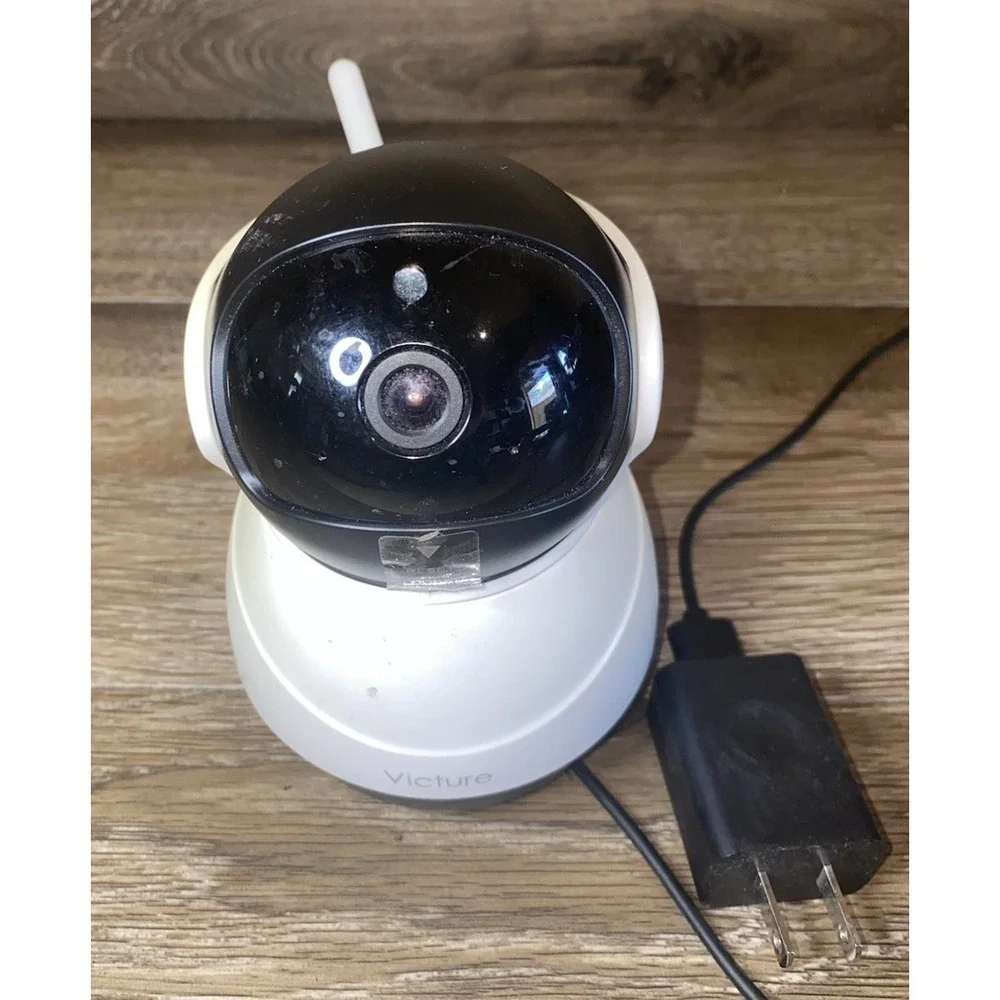 Victure PC530 White Wi-Fi 1080P Night Vision Baby Monitor Home Security Camera